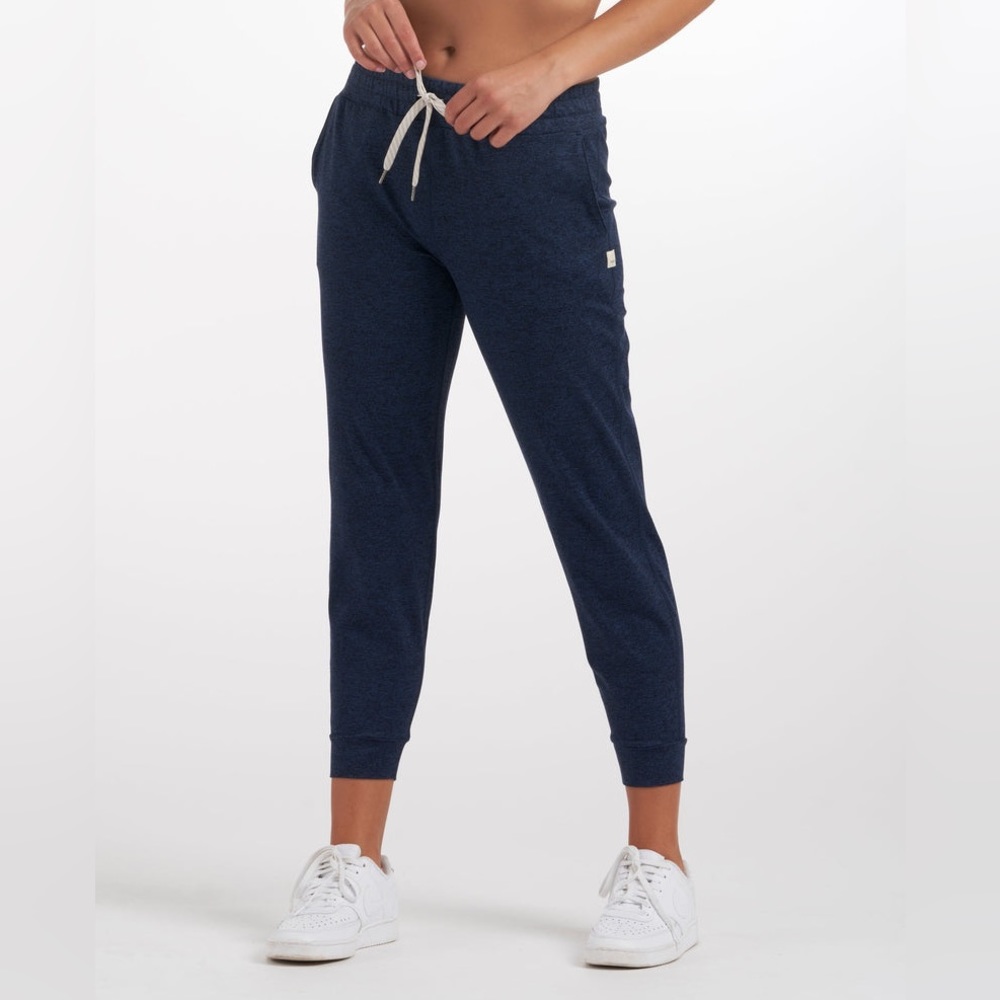 Vuori Navy Heather Performance Joggers